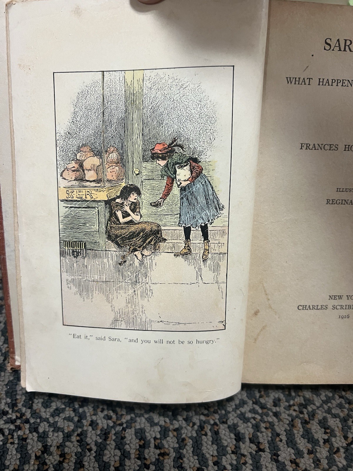 Sara Crewe By Frances Hodgson Burnett 1916