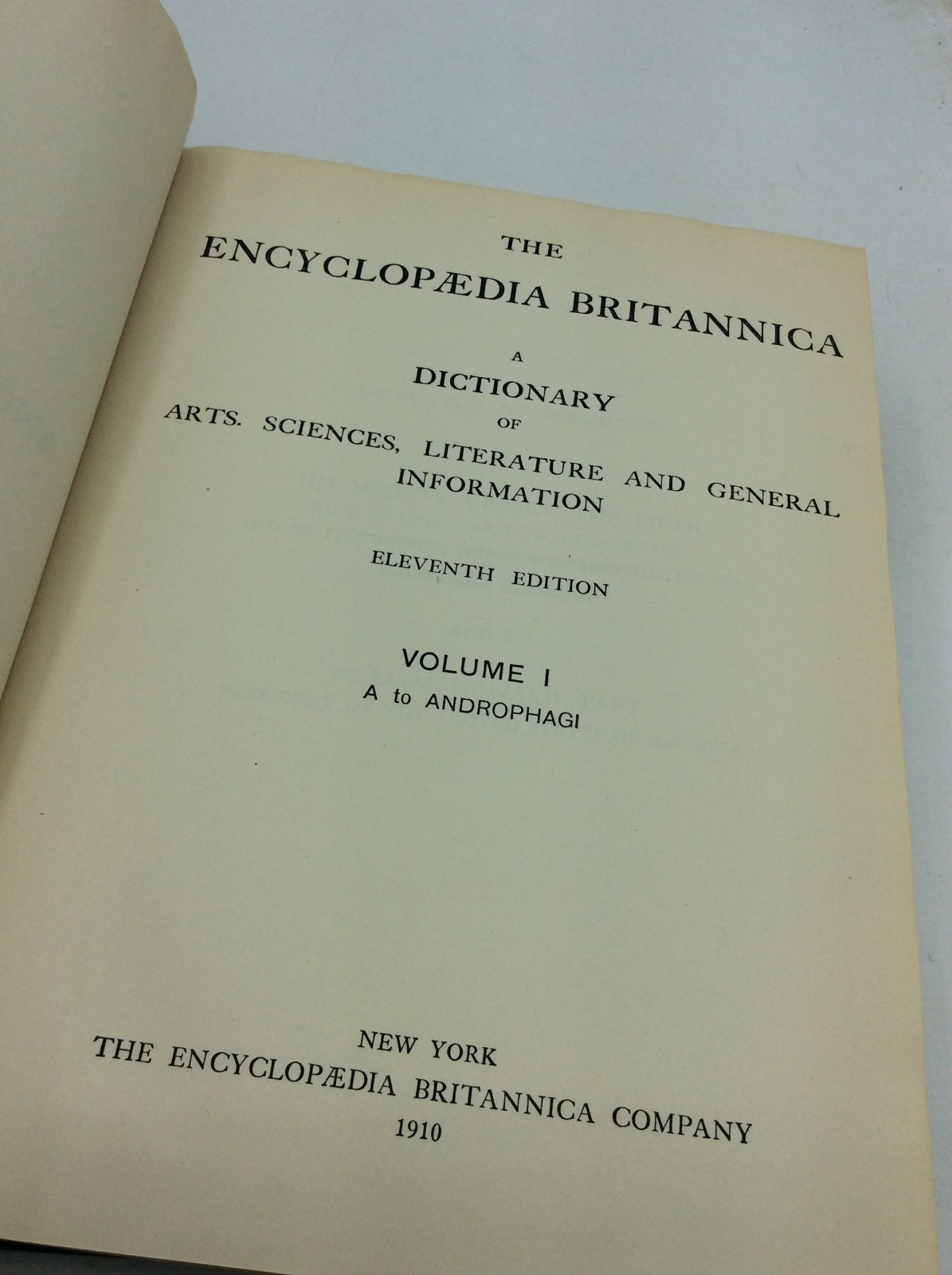 THE ENCYCLOPAEDIA BRITANNICA: Eleventh Edition – 1910 – 29 vol – history