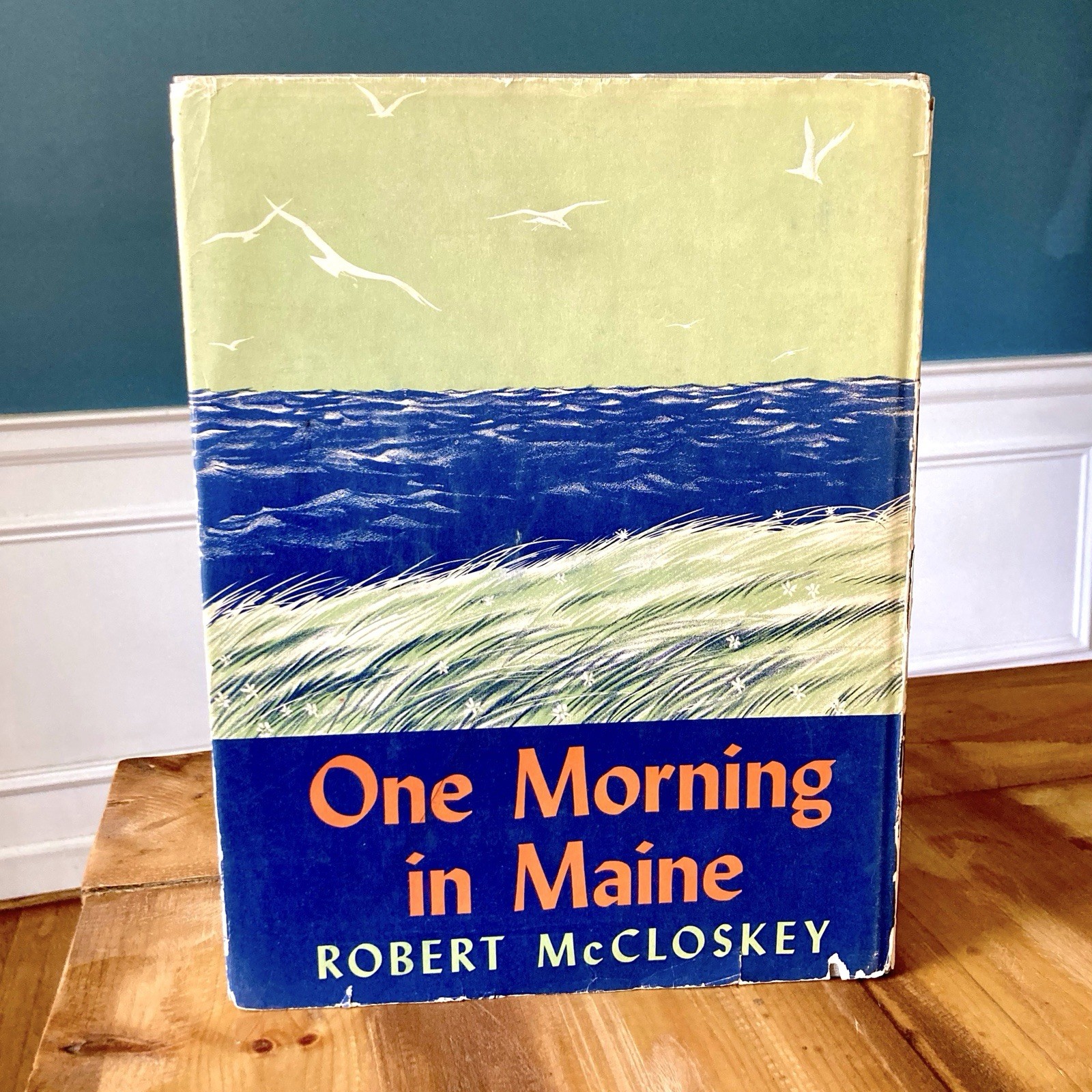 ONE MORNING IN MAINE by ROBERT McCLOSKEY 1952 FIRST PRINTING HC/DJ NEW ENGLAND