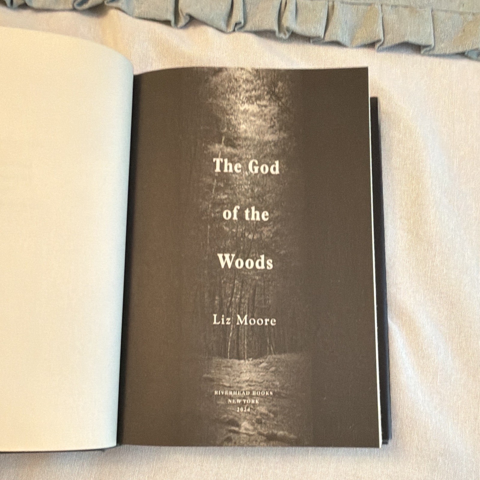 The God of the Woods by Liz Moore Hardcover Riverhead Books 2024 Dust Jacket
