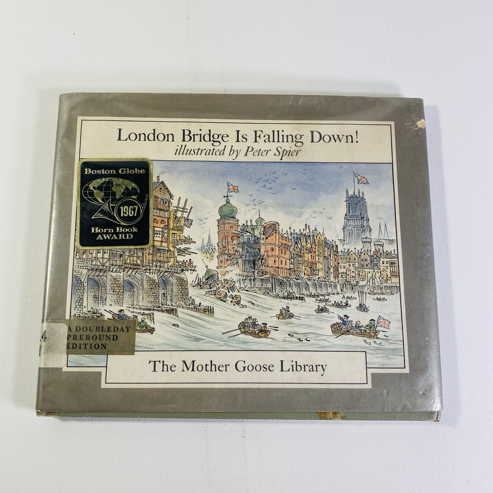 London Bridge is Falling Down by Mother Goose Library Hardcover