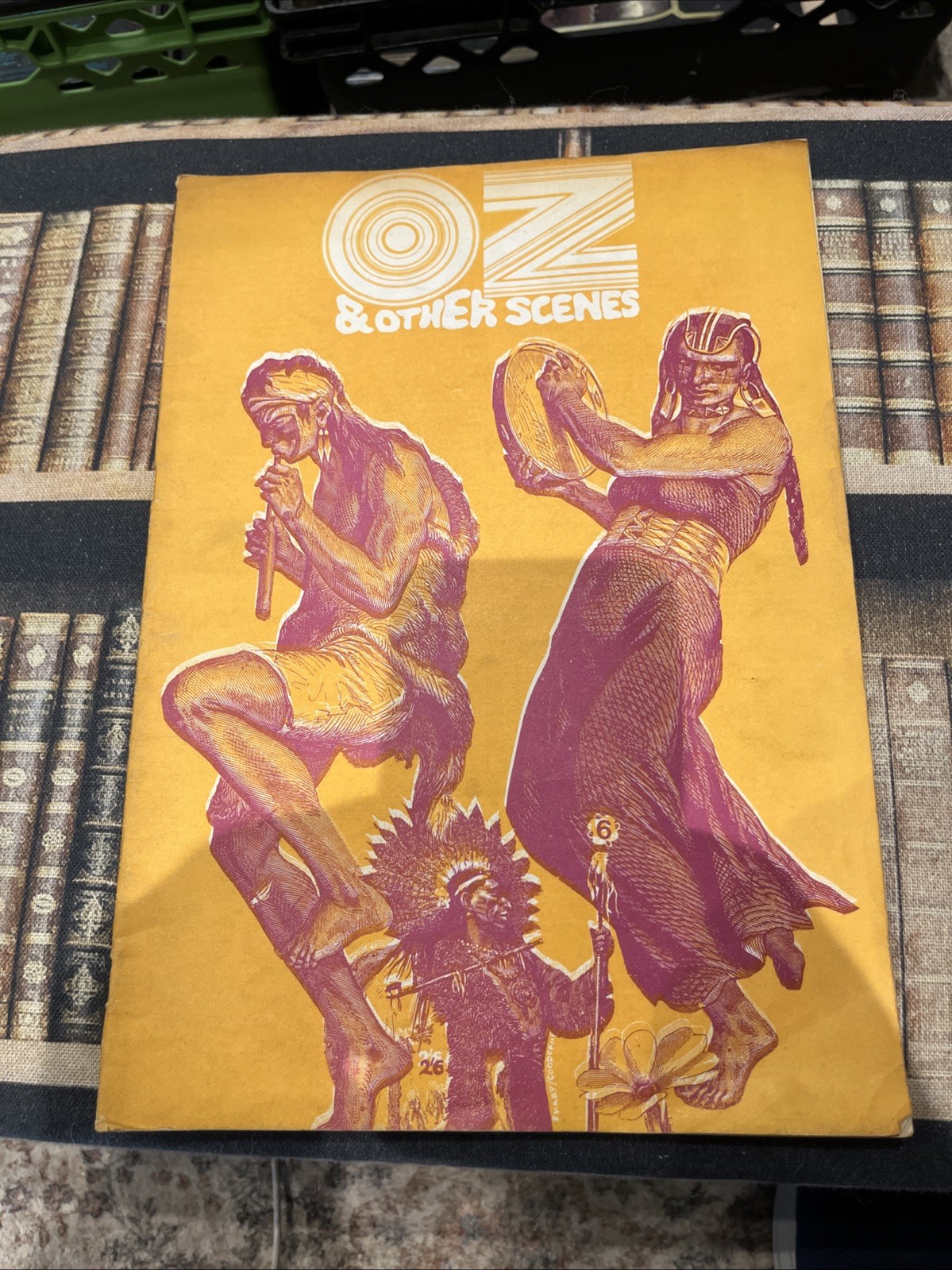 OZ MAGAZINE No.6. Martin Sharp cover. Excellent condition.