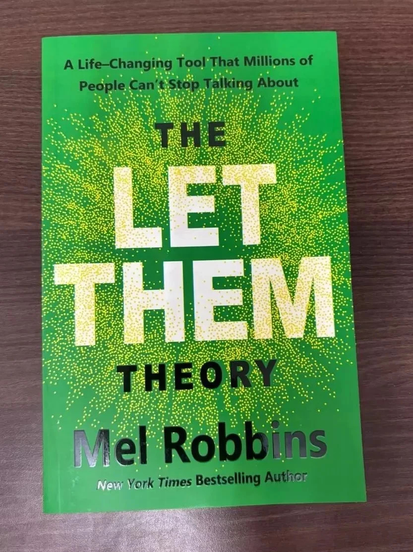 The Let Them Theory By Mel Robbins, Paperback Book,,….