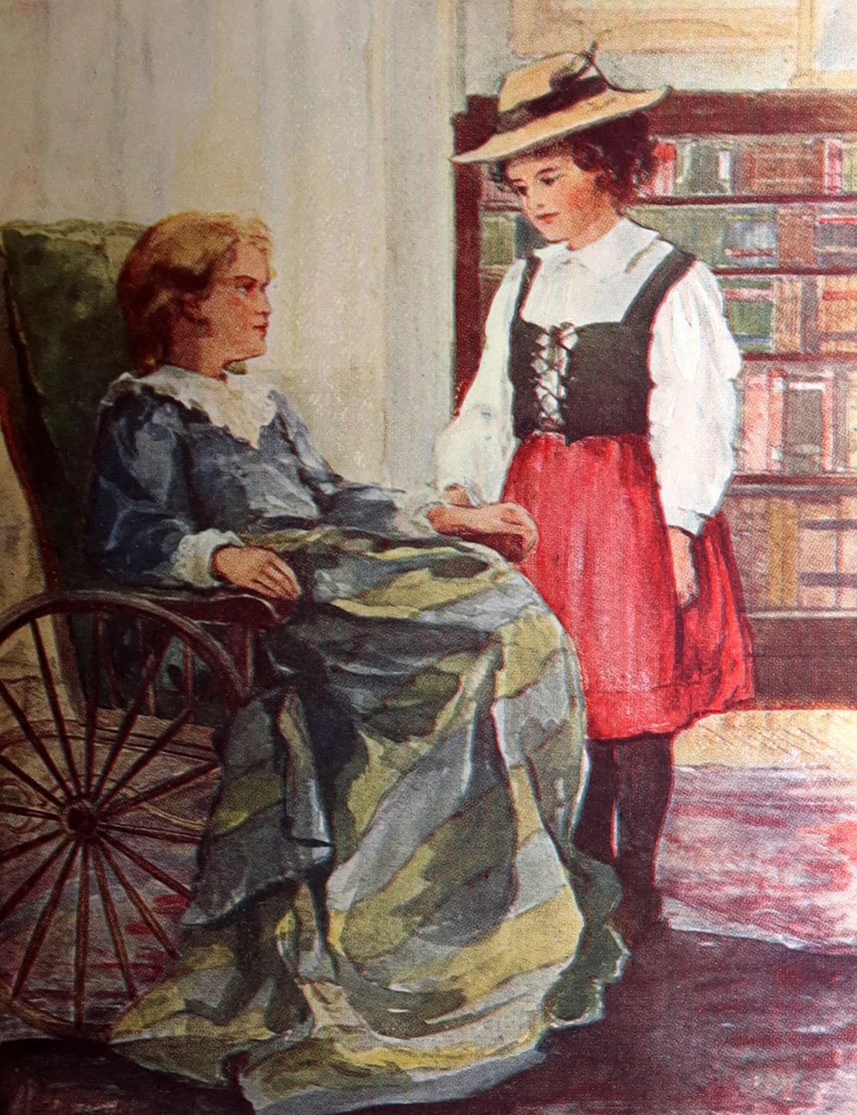 1900 Scarce Binding Variant – Heidi by Johanna Spyri, Colour Illustrated
