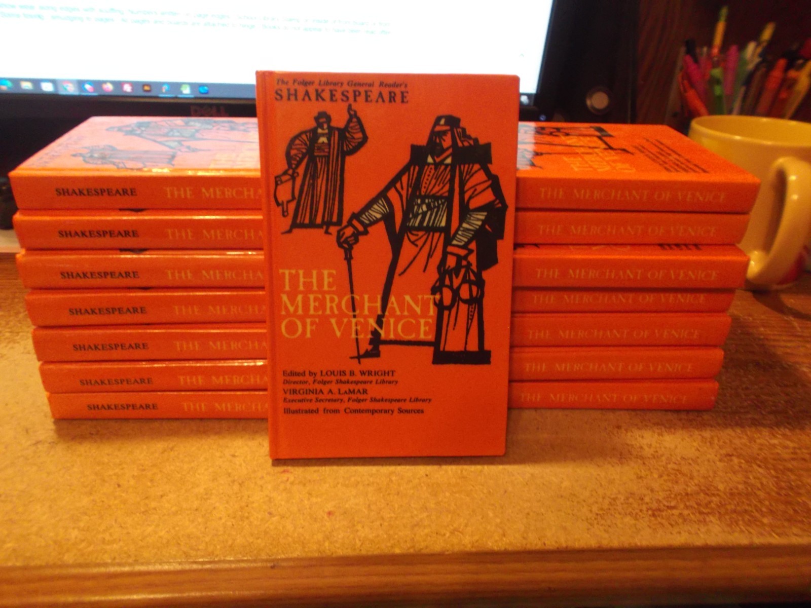 15 – The Merchant of Venice – Shakespeare – 1968 – Washington Square Press HC