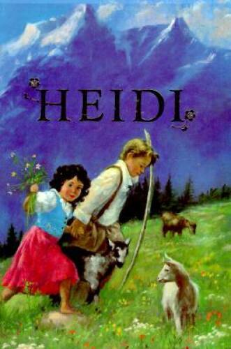 Heidi (Illustrated Junior Library) – Hardcover By Spyri, Johanna – GOOD