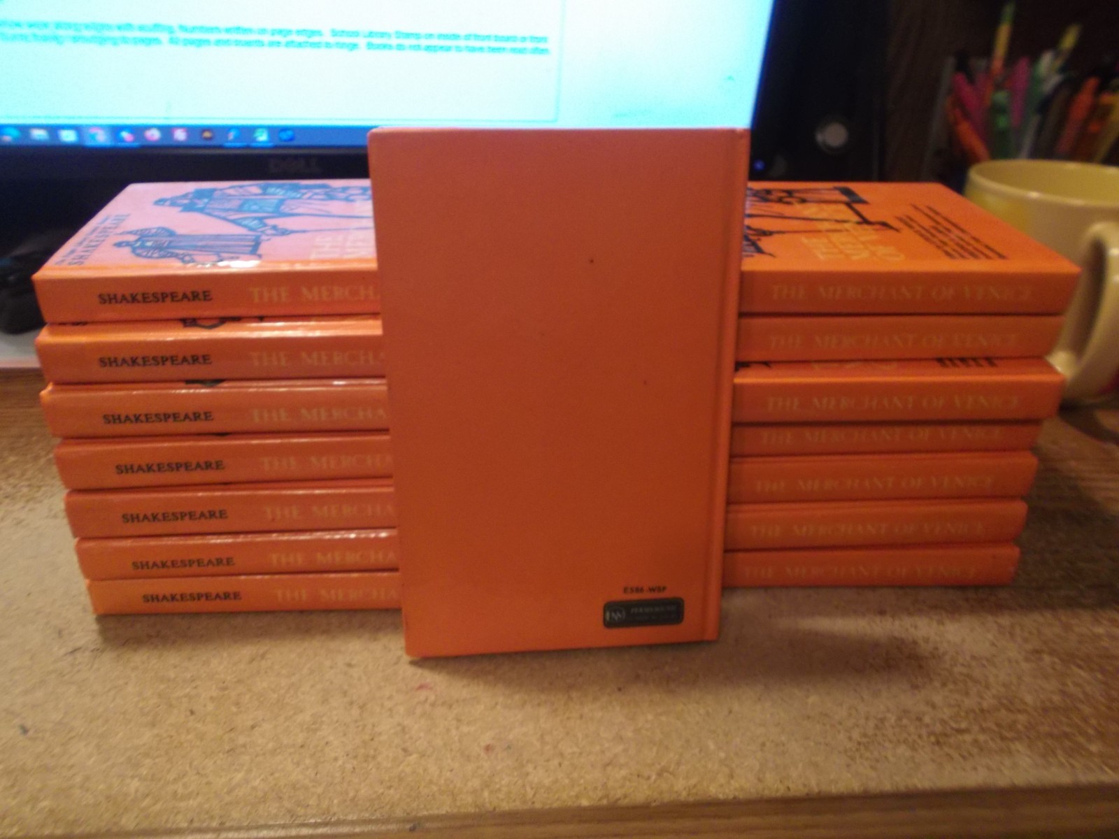 15 – The Merchant of Venice – Shakespeare – 1968 – Washington Square Press HC