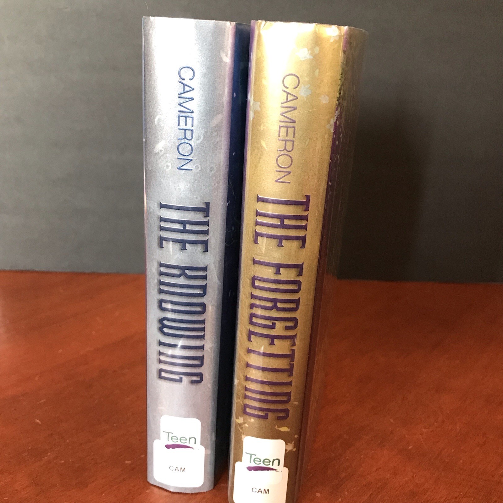 Lot: Sharon Cameron Books 1 2 Forgetting Series The Knowing Dystopian Sci Fi