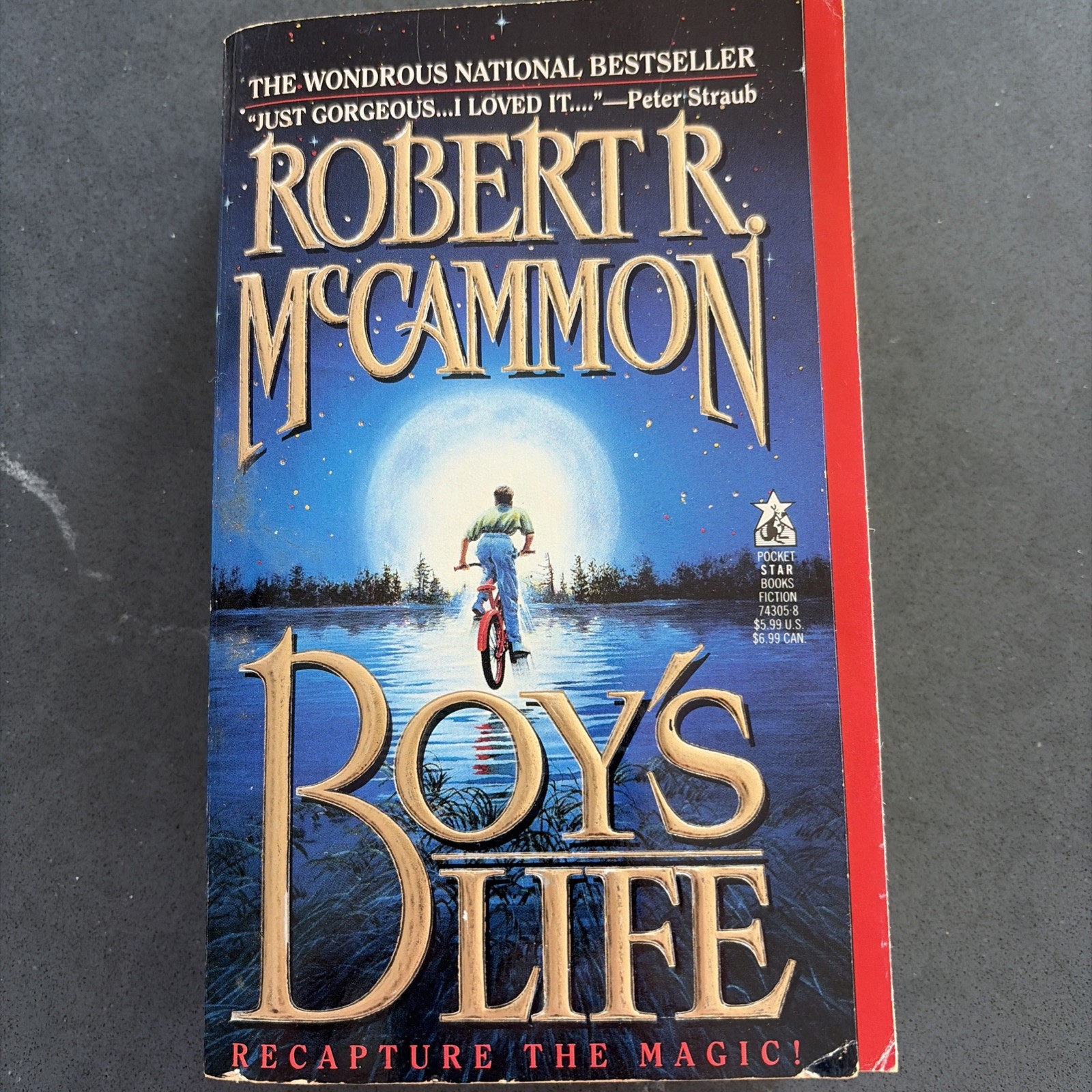 Boys Life By Robert McCammon First Pocket Books Paperback Printing May 1992