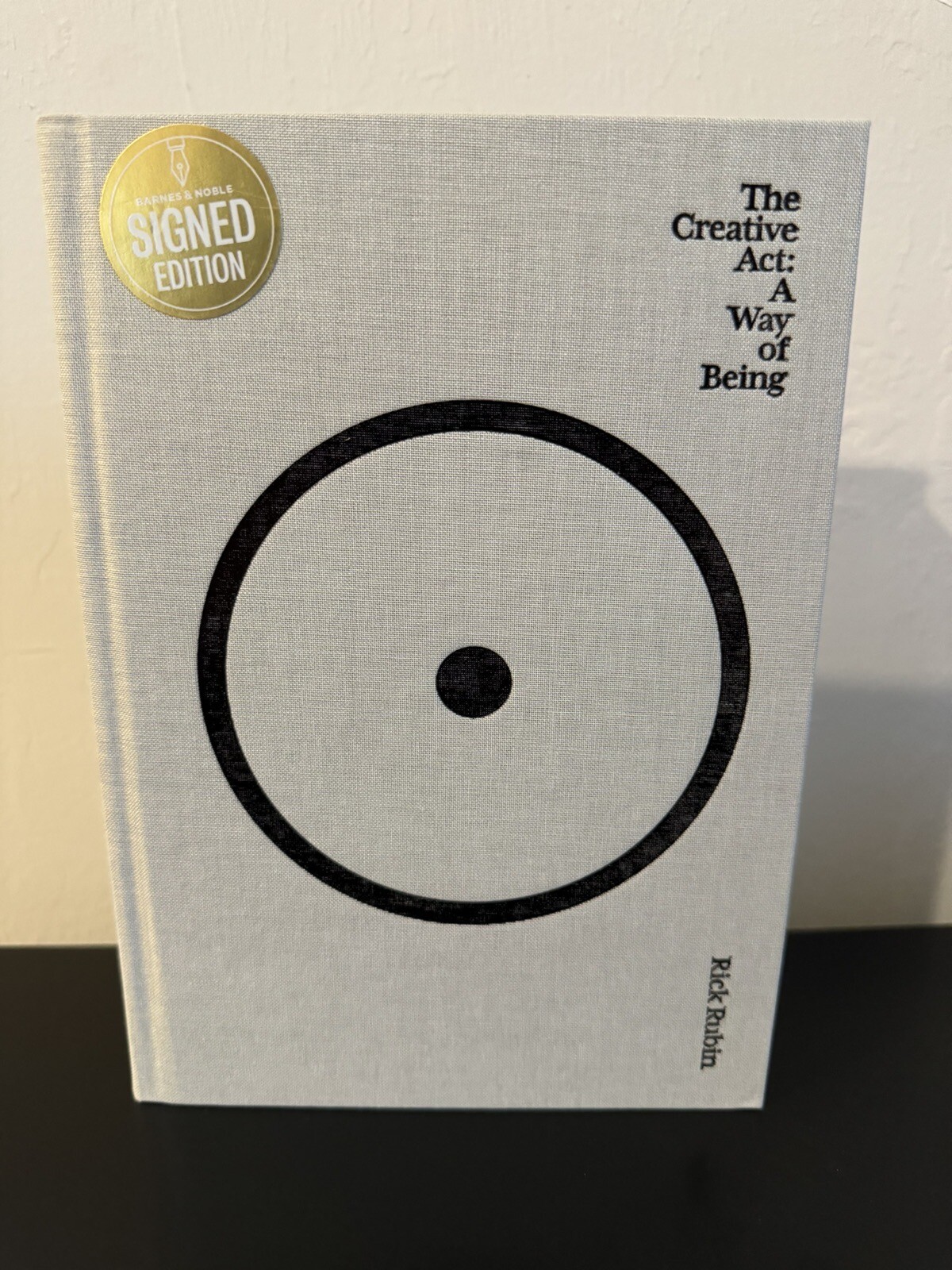 ✅ RICK RUBIN SIGNED The Creative Act A Way of Being US edition Penguin Signed