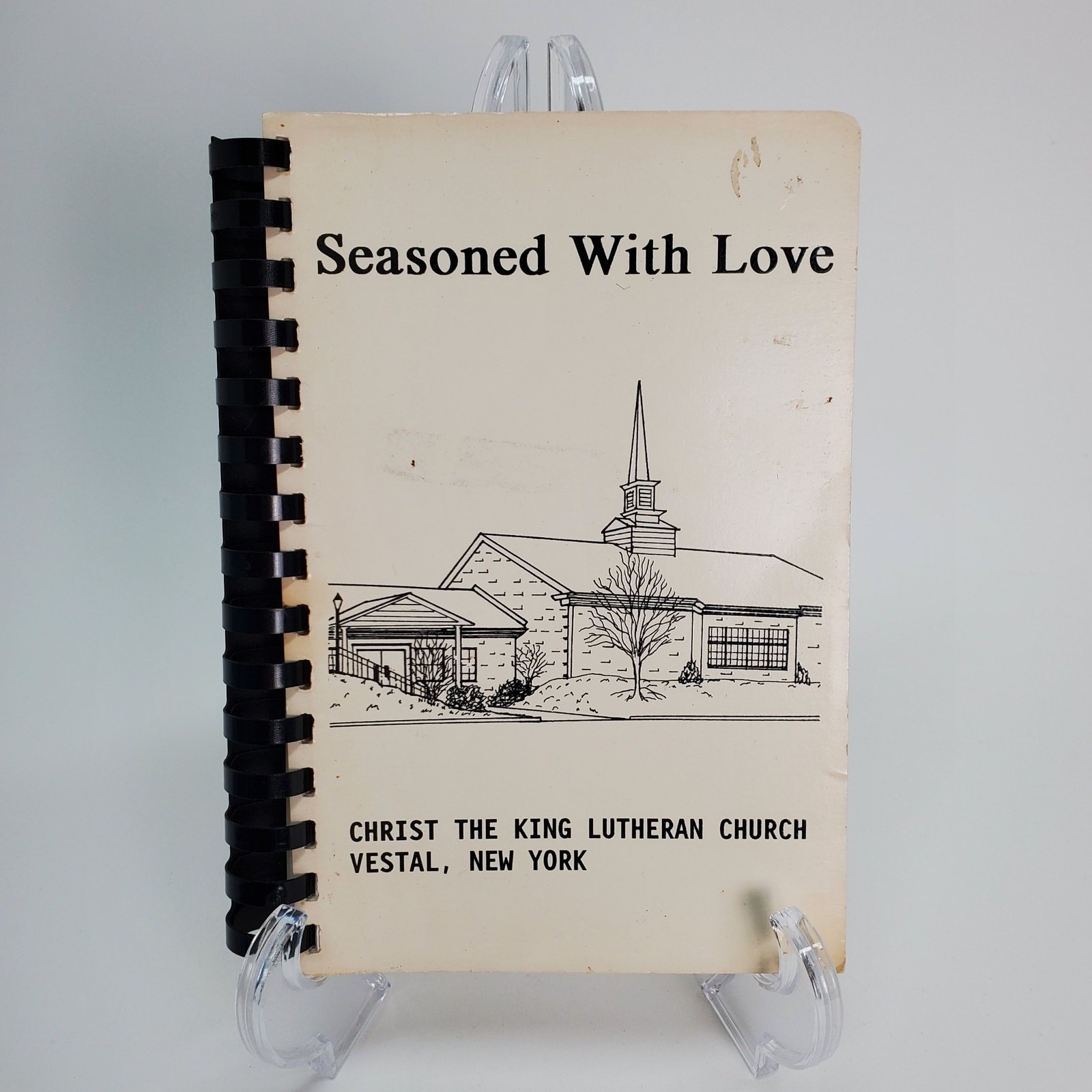 Seasoned With Love Christ the King Lutheran Church Vestal NY Cookbook 144 Pages