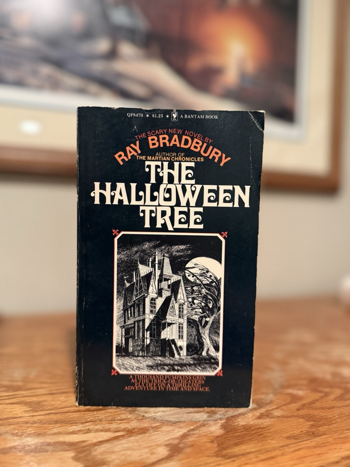 The Halloween Tree by Ray Bradbury (Bantam, 1974) 3rd Printing Vintage Horror PB
