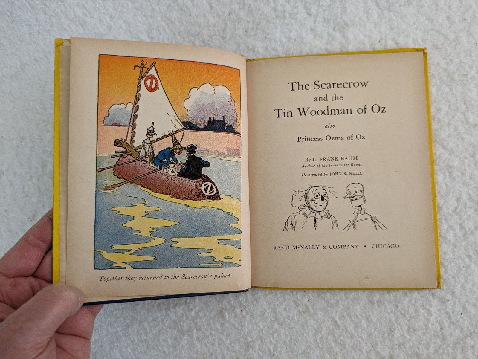 Lot of 5 WIZARD OF OZ JUNIOR EDITIONS L. Frank Baum Rand McNally 1939