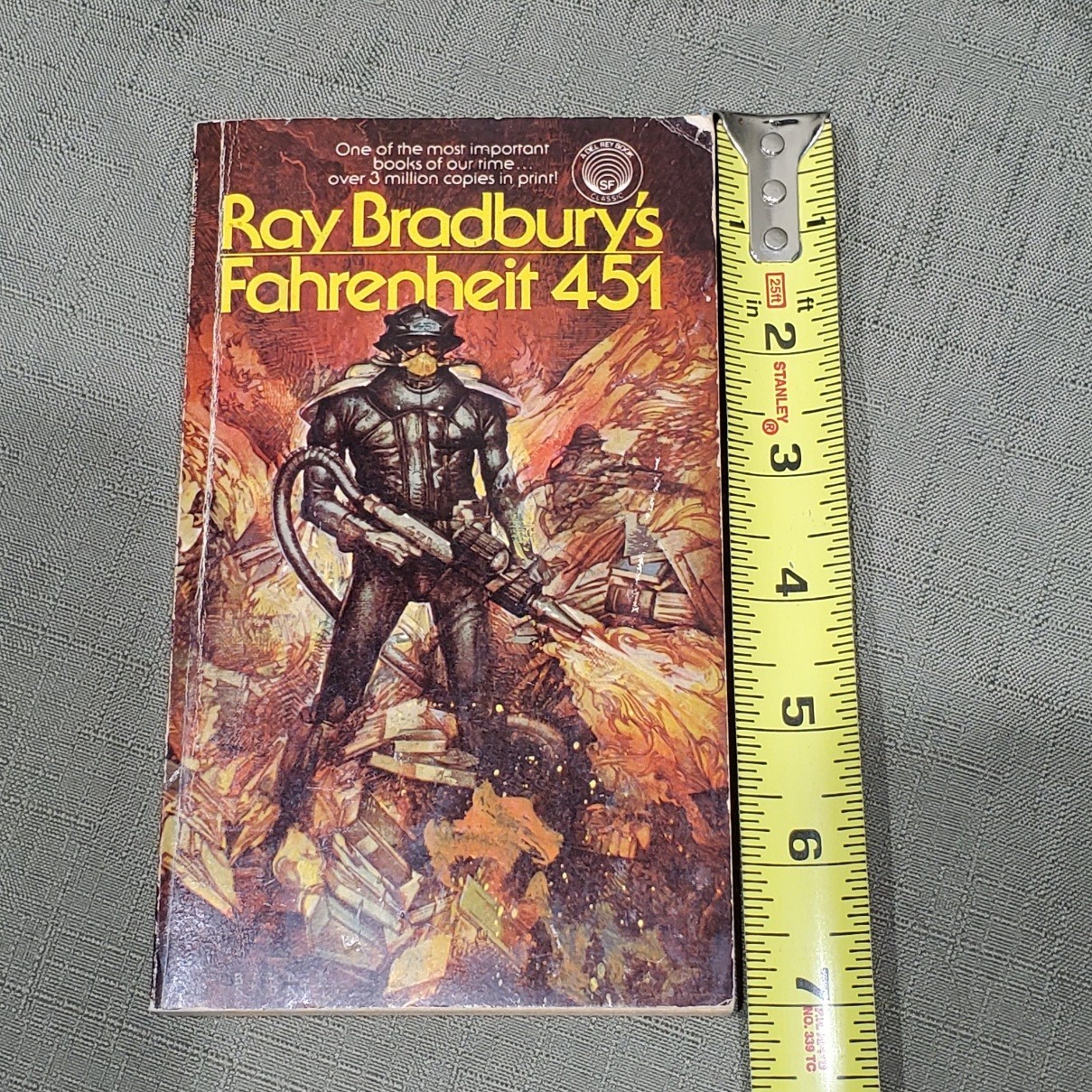Vintage Fahrenheit 451 by Ray Bradbury Paperback 1979
