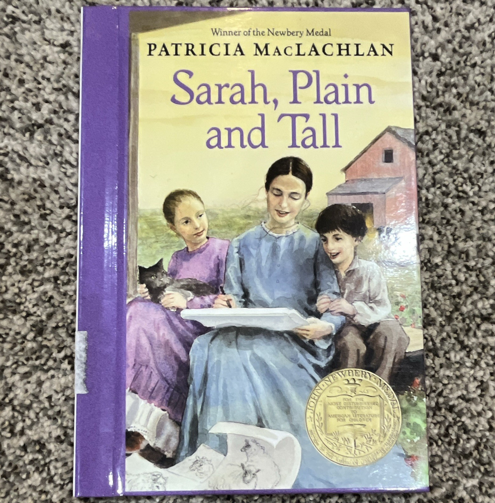 FollettBound Sarah, Plain and Tall by Patricia MacLachlan HC Revised Ex-Lib