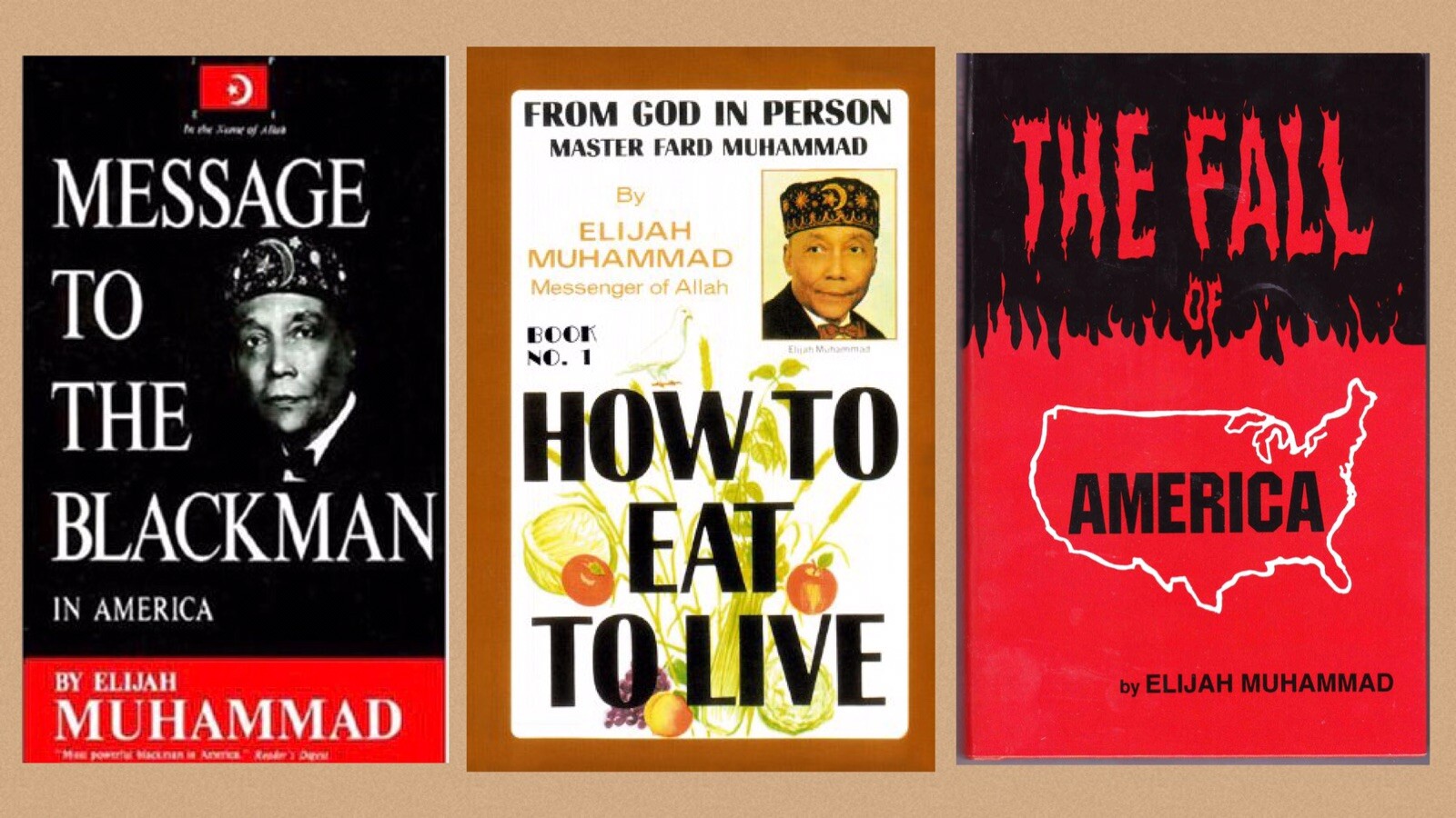 Nation Of Islam Book Bundle Set 1 By Hon Elijah Muhammad (Paperback )