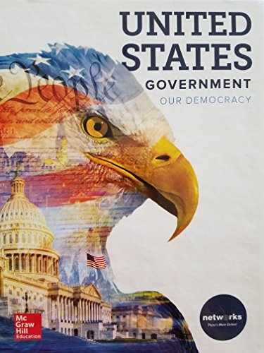 United States Government: Our Democracy, – Paperback, by McGraw Hill – Very Good