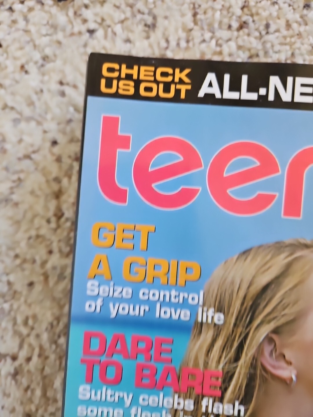 Brand New Vtg teenstyle Monthly Magazine August 2001 Teen Tween Back To School