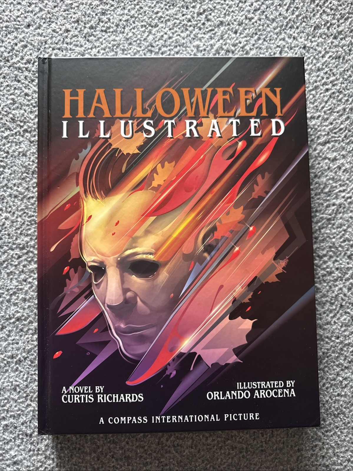 HALLOWEEN ILLUSTRATED Curtis Richards 2023 HC Printed In Blood