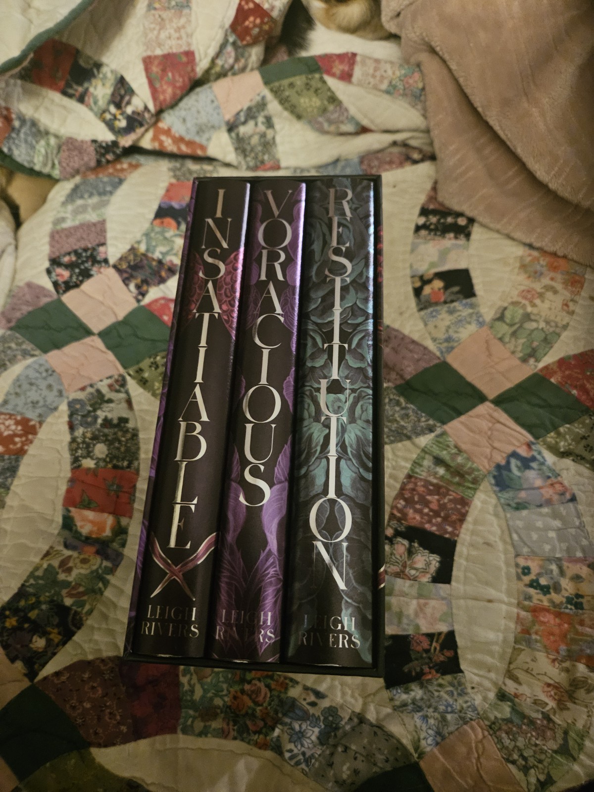 SIGNED FaeCrate: Edge of Darkness by Leigh Rivers