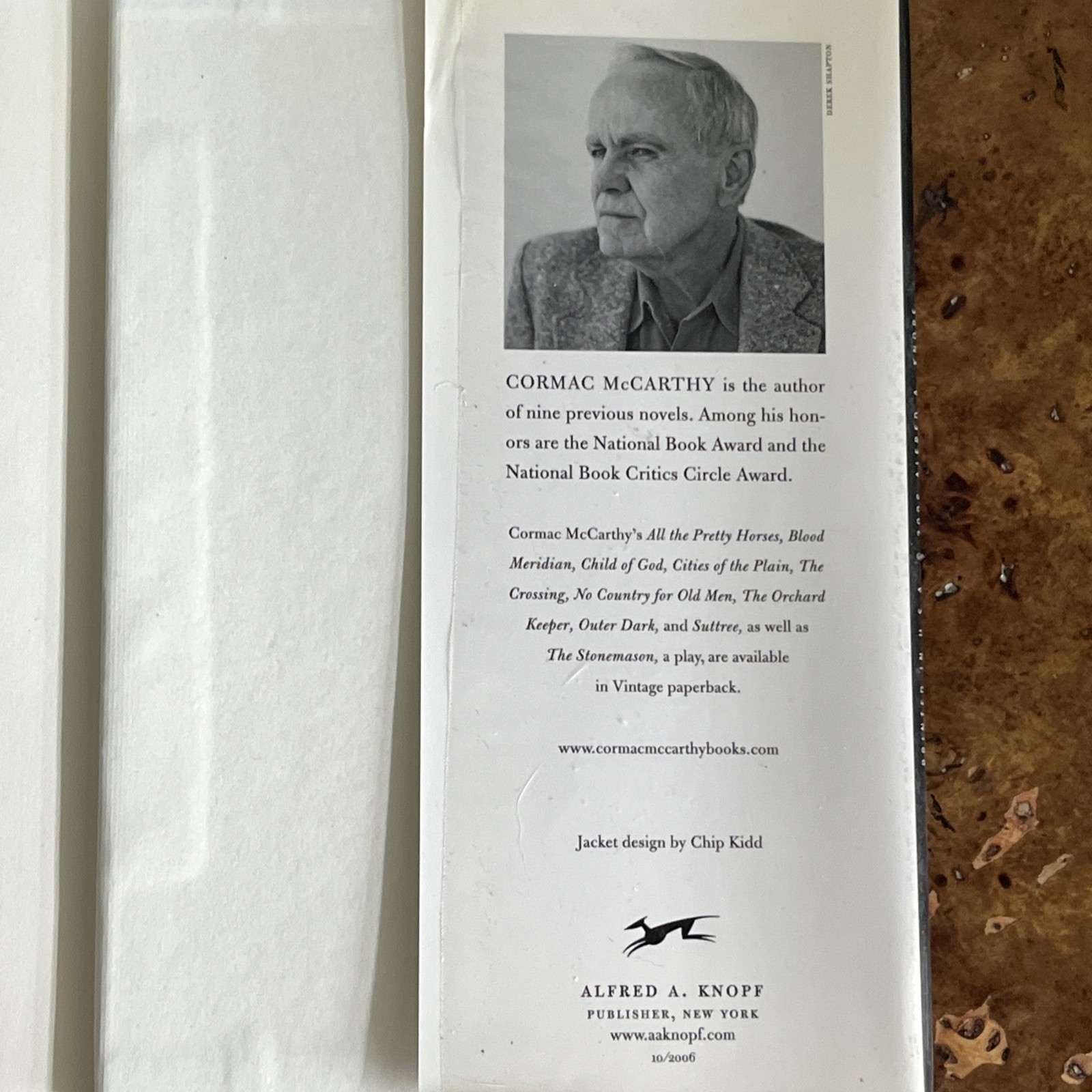 The Road – Stated First Edition – Cormac McCarthy – 2006, HCDJ