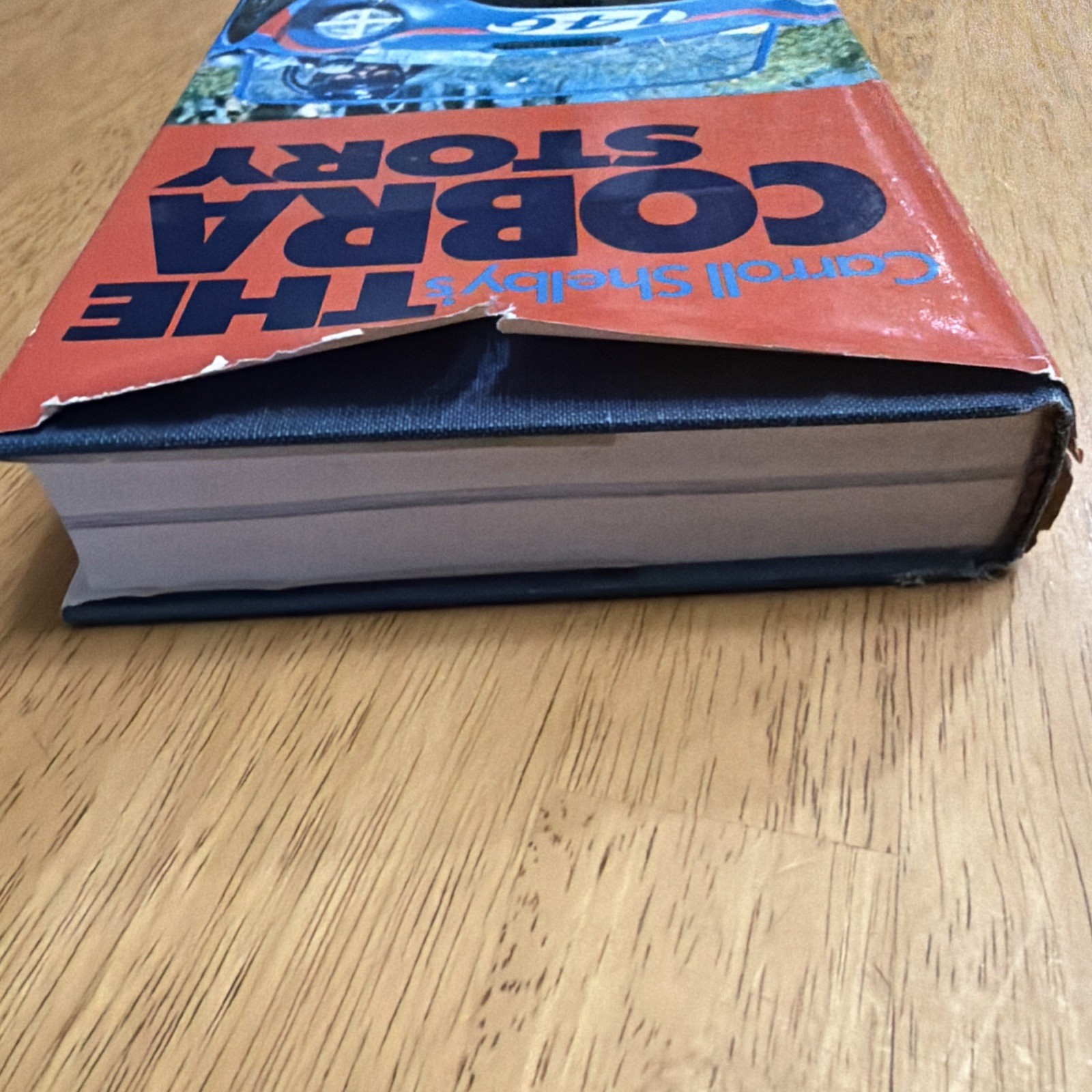 Carroll Shelby’s The Cobra Story with Dust Jacket 272 pages 1965 Reprinted HC DJ