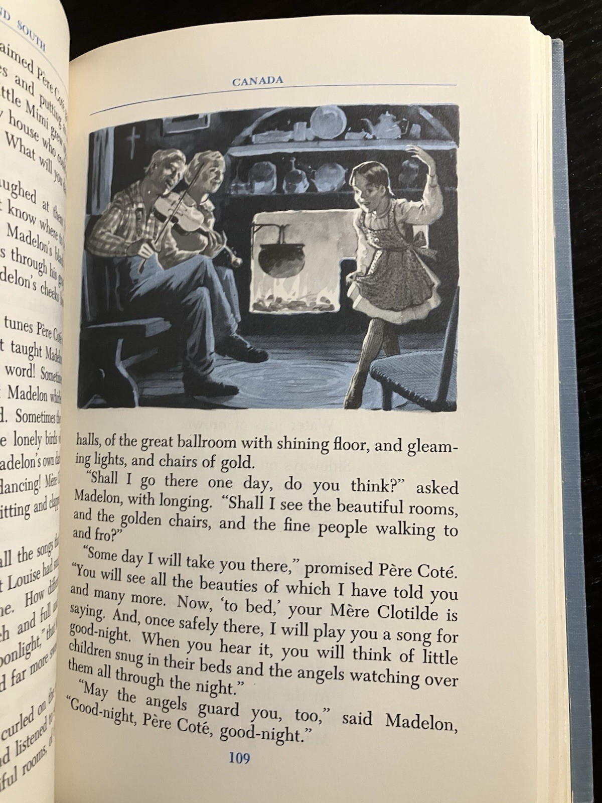 Prose and Poetry Medallion Editions, 1953 HC, Two book set -Blue Sky & Firelight