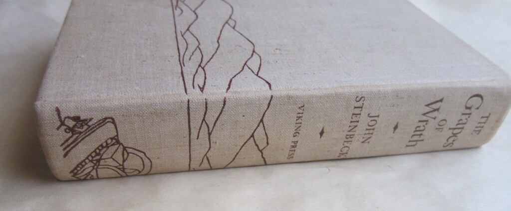 The Grapes of Wrath by John Steinbeck, First Edition, 1st Printing, 1939 Vintage
