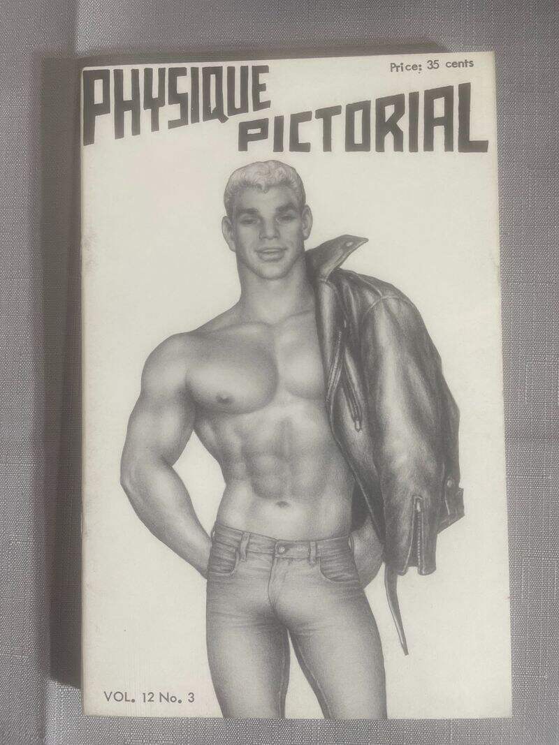VTG PHYSIQUE PICTORIAL MAGAZINES VOL.12 NO.3-1962 UN-CIRCULATED!!