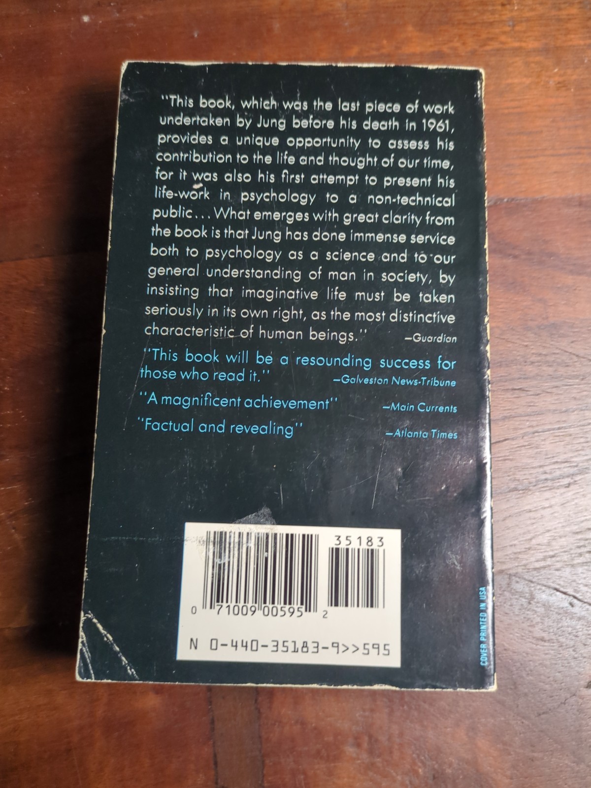 Man and His Symbols by C. G. Jung (1968, UK-Trade Paper)
