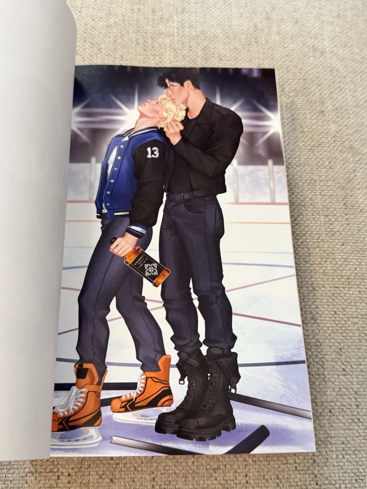 Tempting Venom Rina Kent Deluxe Edition Sprayed Edge Bound Character Art Signed