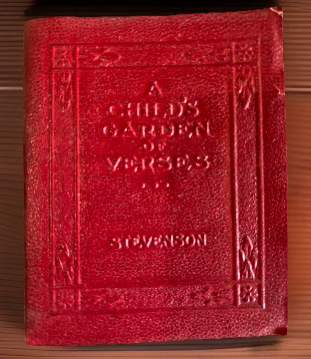 1920’s Little Leather Library (Luxart) Red Book- A Childs Garden … -Stevenson