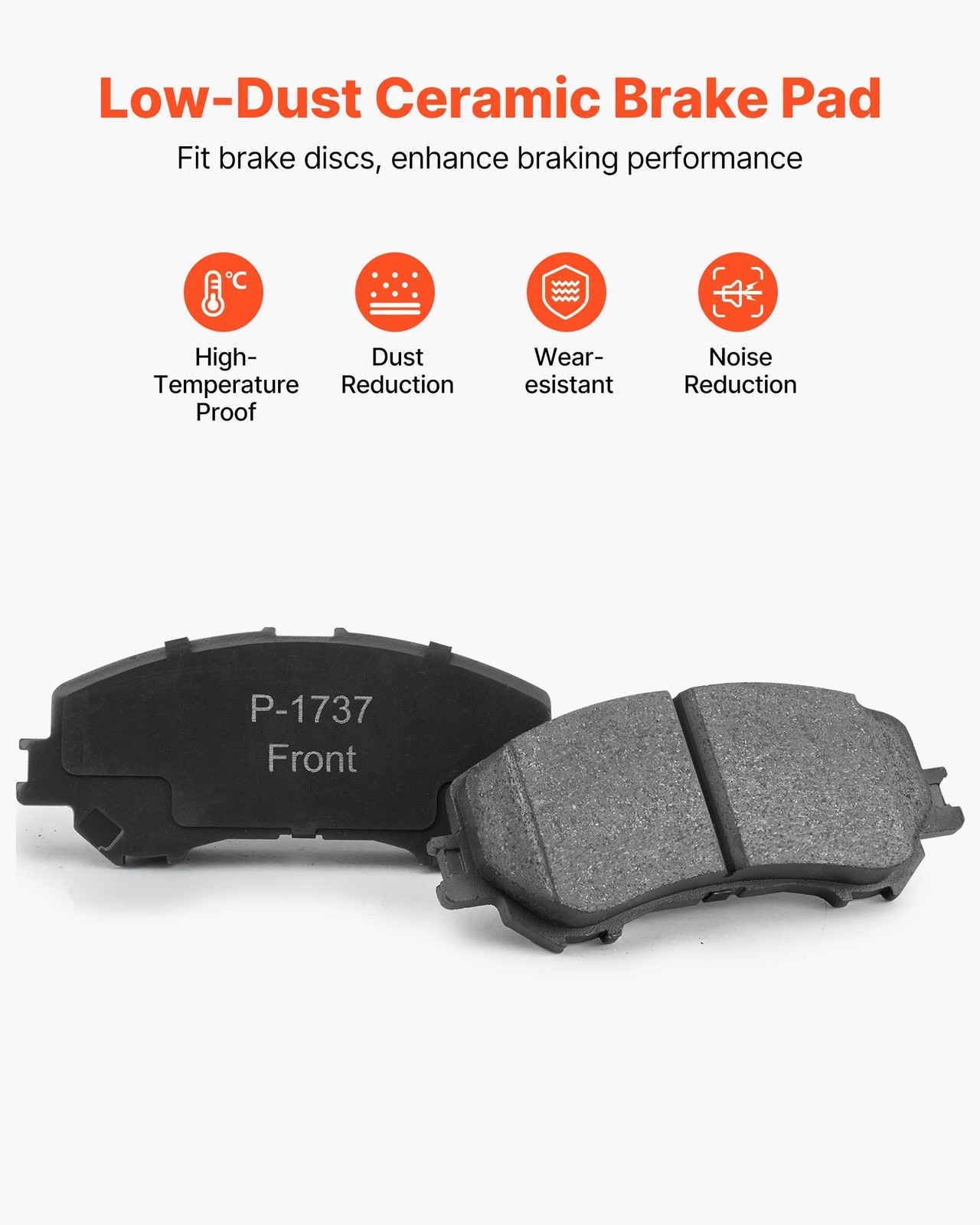 Front&Rear 11.65″ Hollow Rotor Brake Kit with Ceramic Pads 2014-2015 Rogue