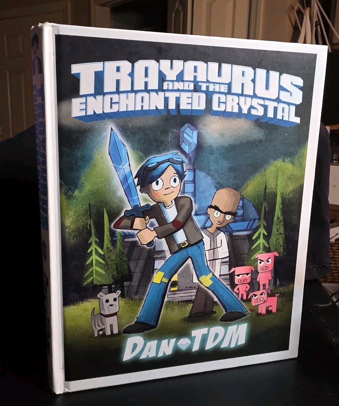 Dan TDM: Trayaurus and the Enchanted Crystal: A Graphic Novel Dan TDM hardcover