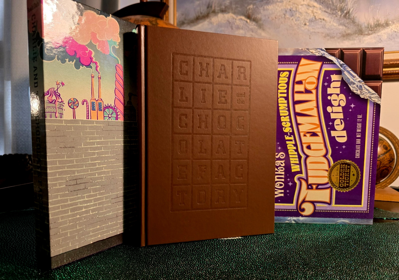 Charlie and the Chocolate Factory; Roald Dahl; Suntup Editions; SIGNED (AGE)