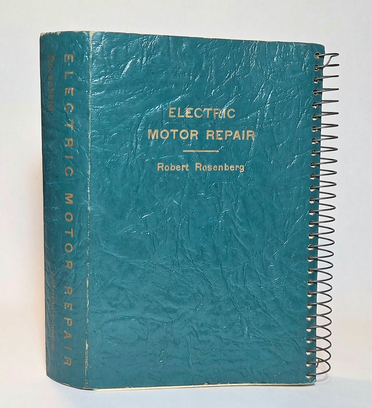 Electric Motor Repair Robert Rosenberg 1960 Double Book Set Fine Mint Condition