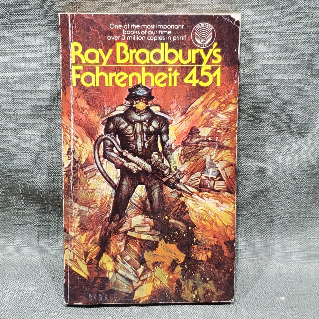 Vintage Fahrenheit 451 by Ray Bradbury Paperback 1979