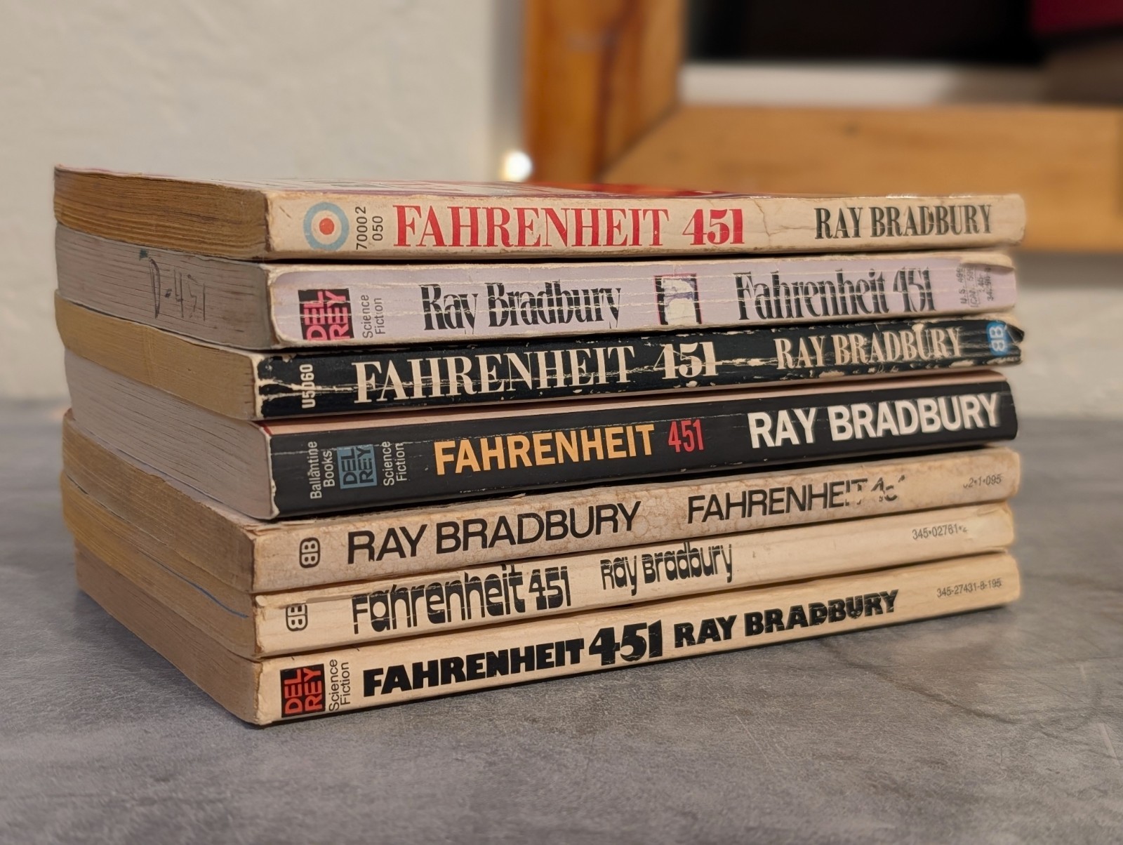 Vintage (1967-1991), Ray Bradbury, Collectible Bundle, “Fahrenheit 451”