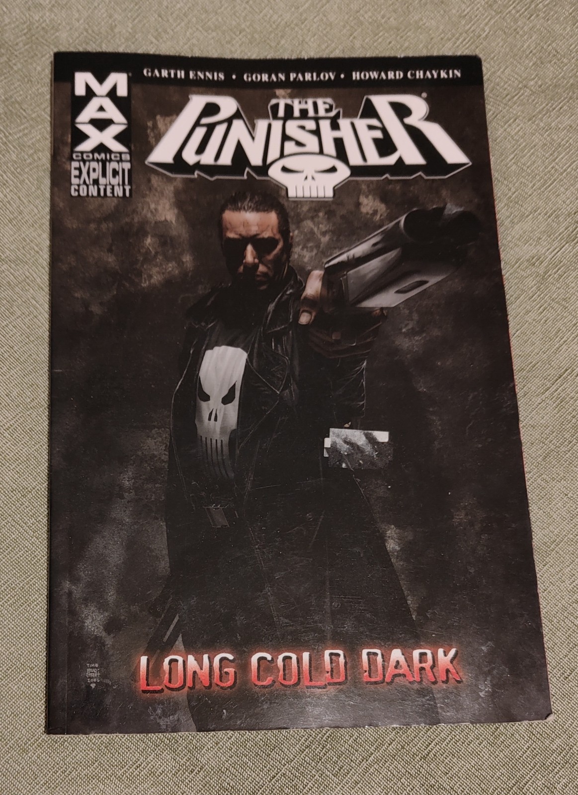 Punisher Max: Long Cold Dark – TPB Volume 9 (2008) – Rare – UK seller