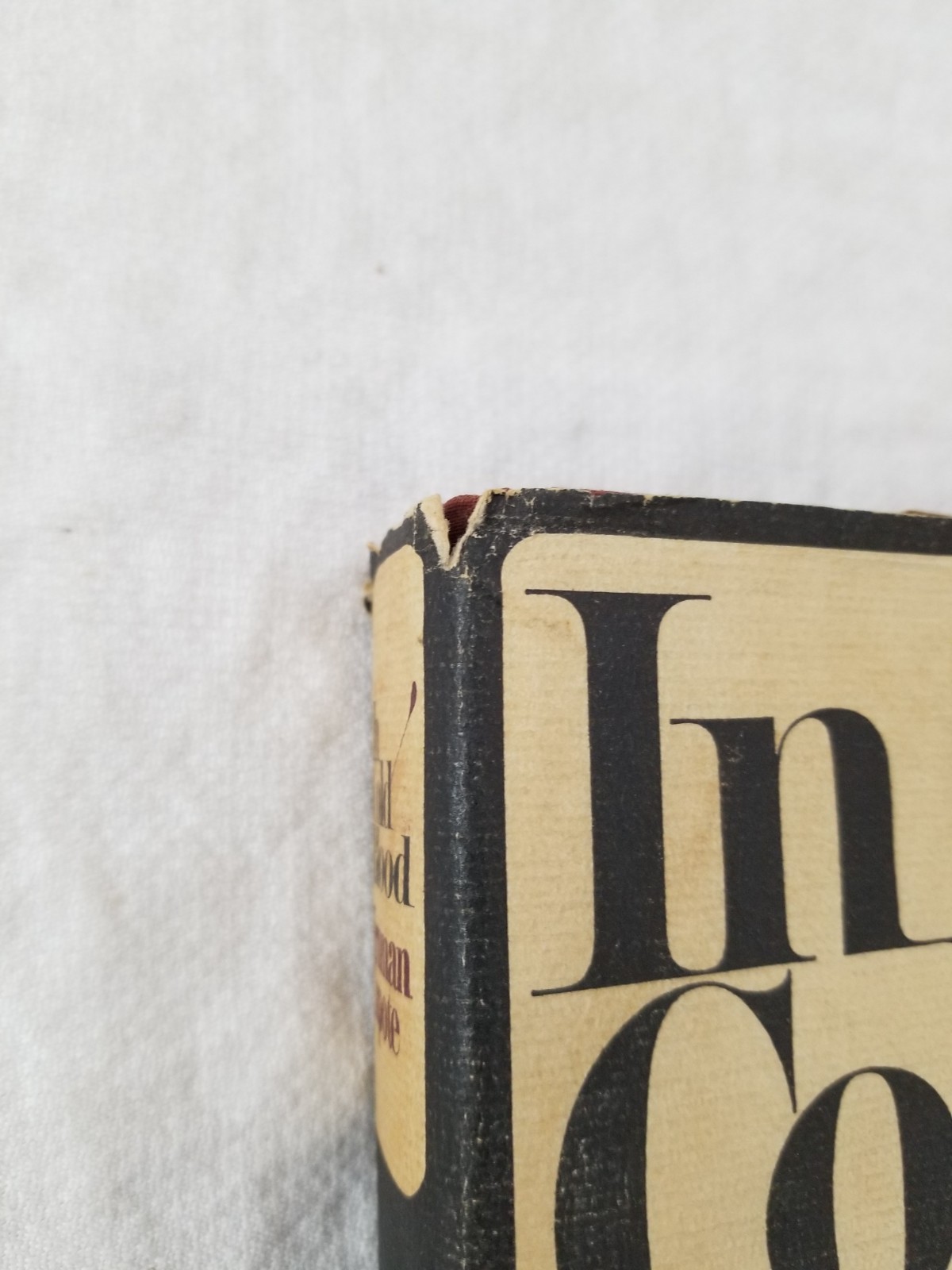 1965 In Cold Blood by Truman Capote Hardcover w/ Dustjacket