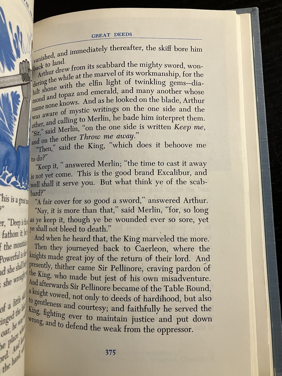 Prose and Poetry Medallion Editions, 1953 HC, Two book set -Blue Sky & Firelight
