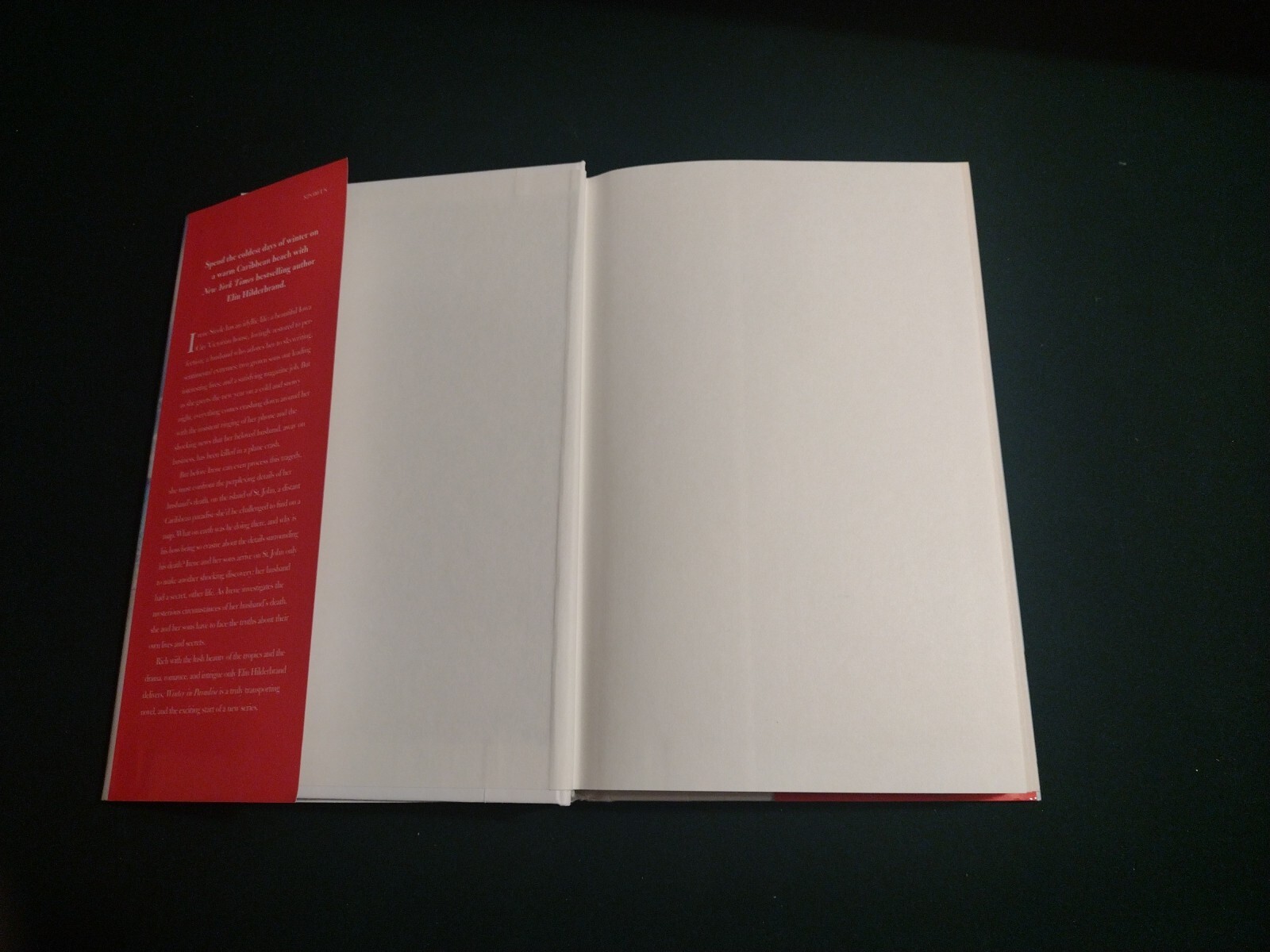 Winter in Paradise by Elin Hilderbrand (2018, HC) 1st Ed Signed & Inscribed