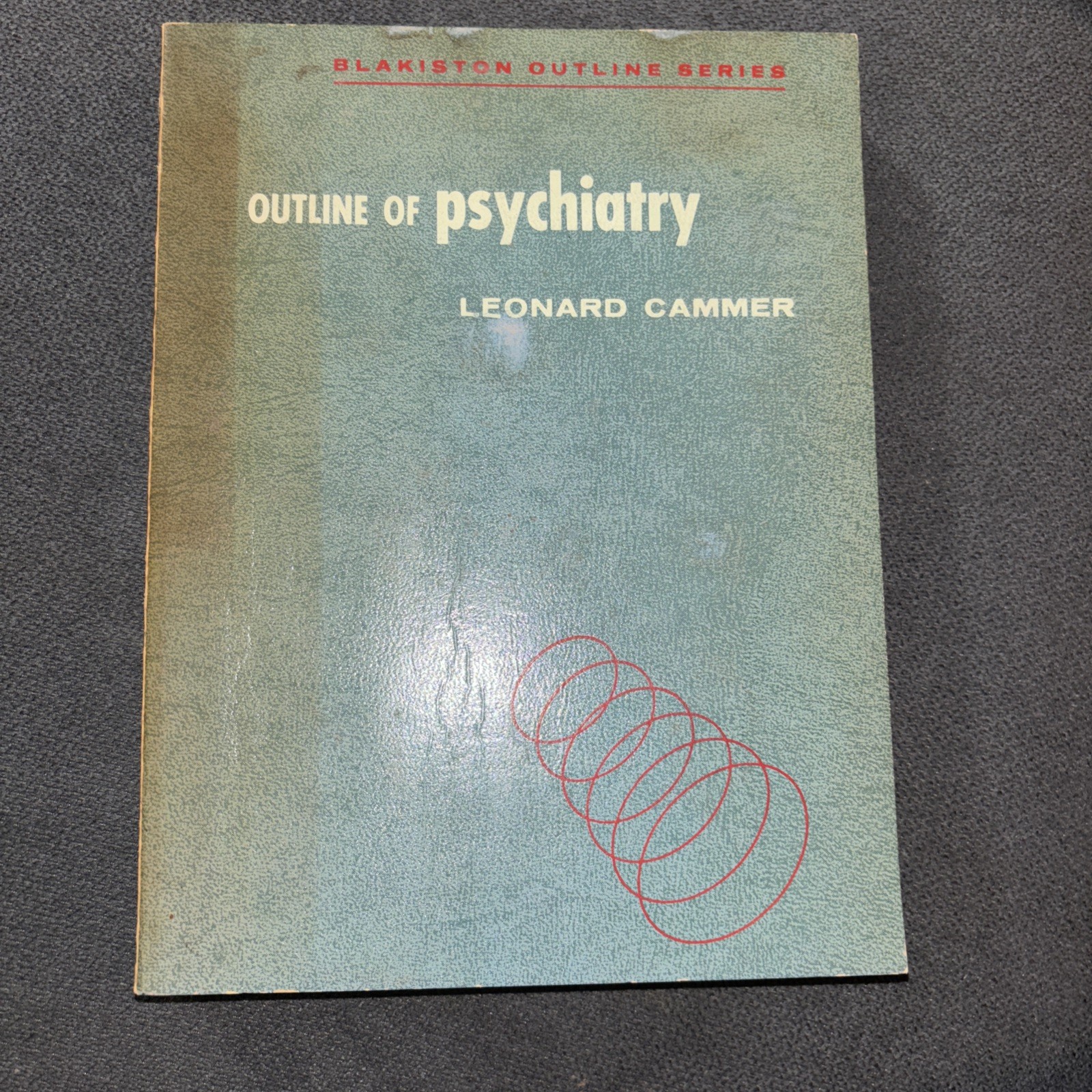 Outline Of Psychiatry Blakiston Outline Series Cammer 1962 398pages