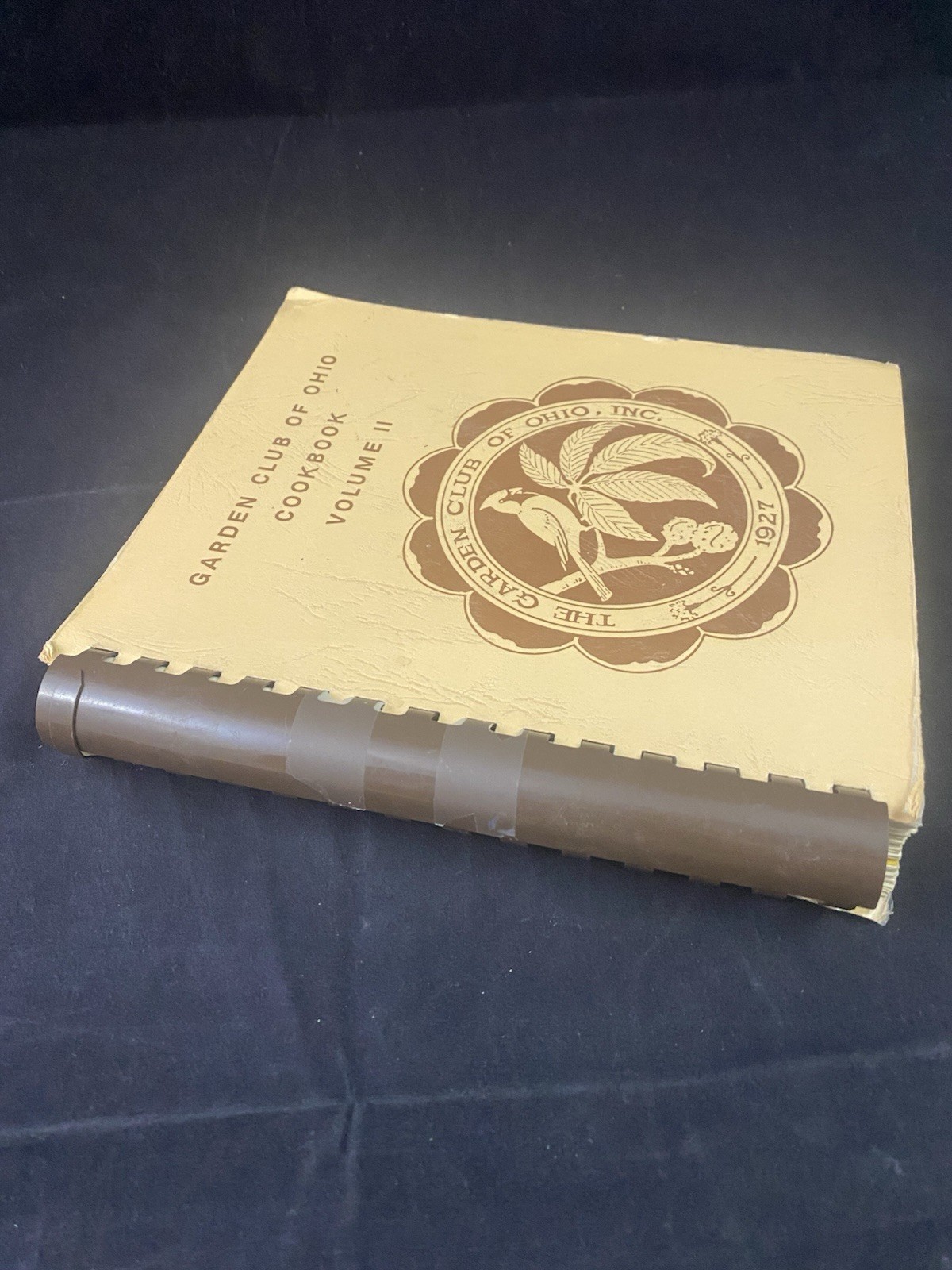 Garden Club of Ohio Cookbook Volume II Spiral Bound Over 270 pages VTG