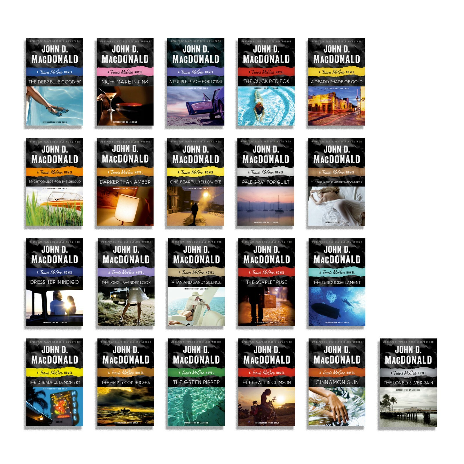 John D. Macdonald Travis Mcgee Series (Travis Mcgee, complete 21 volume set)