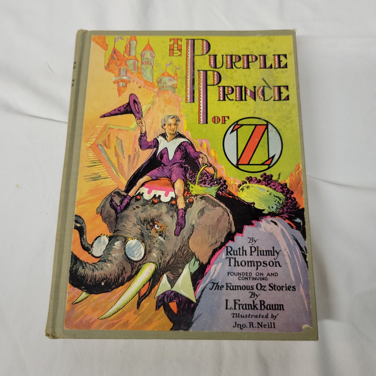 RARE lot of 6 Wizard of Oz Books 1913-1939 Baum land patchwork prince scarecrow!
