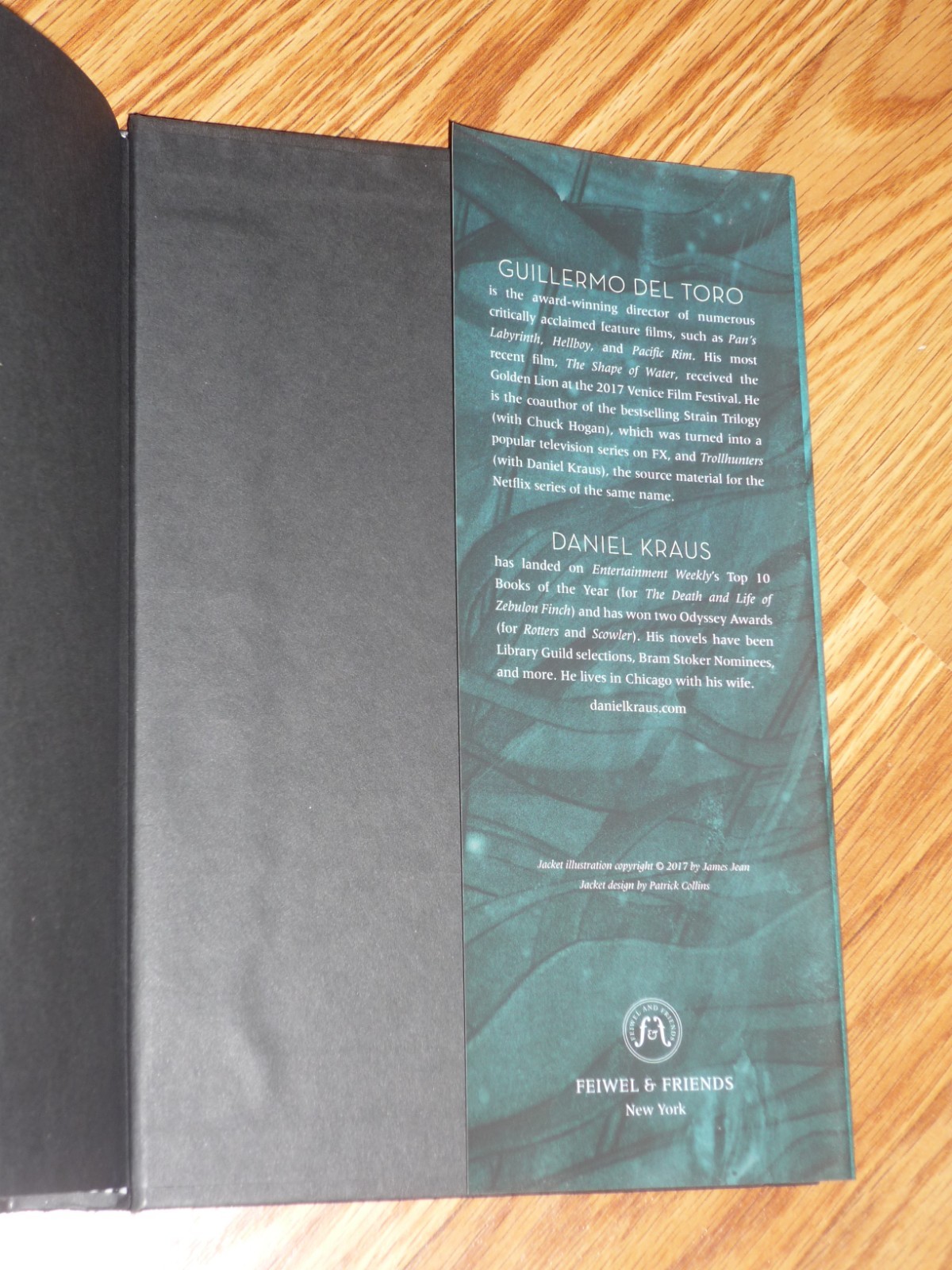 The Shape of Water by Guillermo Del Toro & Daniel Kraus 1st Ed. 1st Print 2020