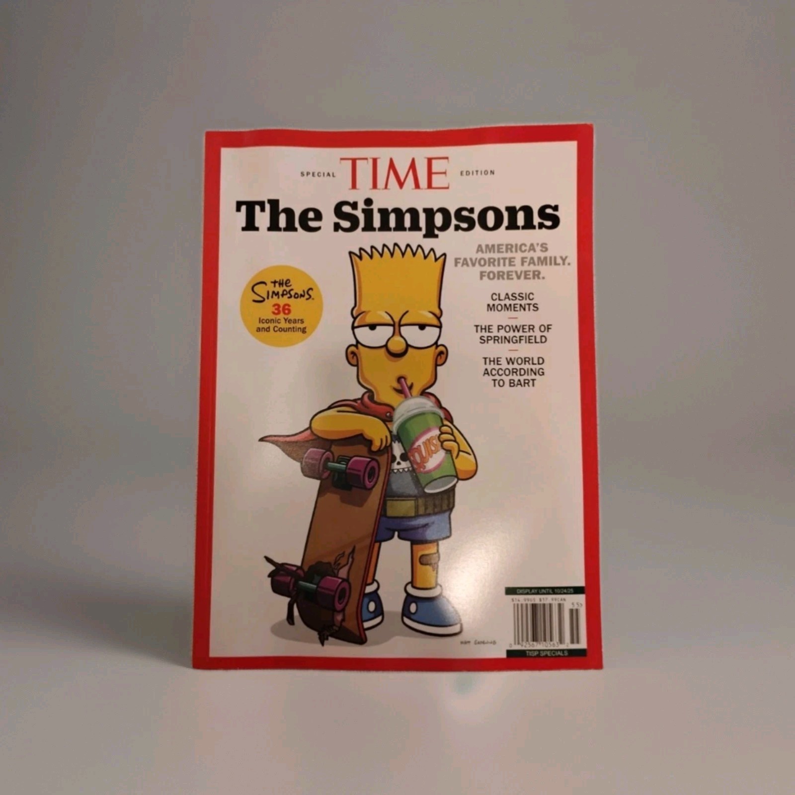 The Simpsons Time Magazine Special Edition 2025 Complete Set Homer Bart 36 Years