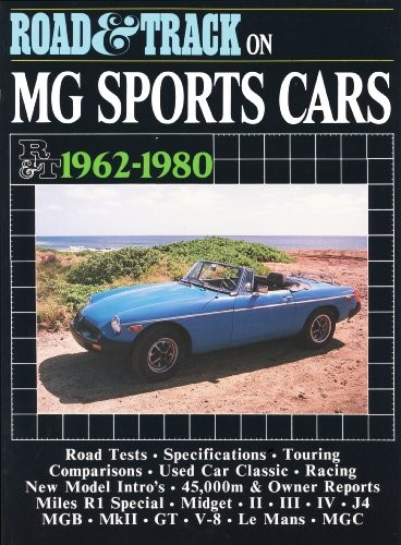 ROAD & TRACK ON MG SPORTS CARS (BROOKLANDS ROAD TESTS) By R M Clarke *Excellent*