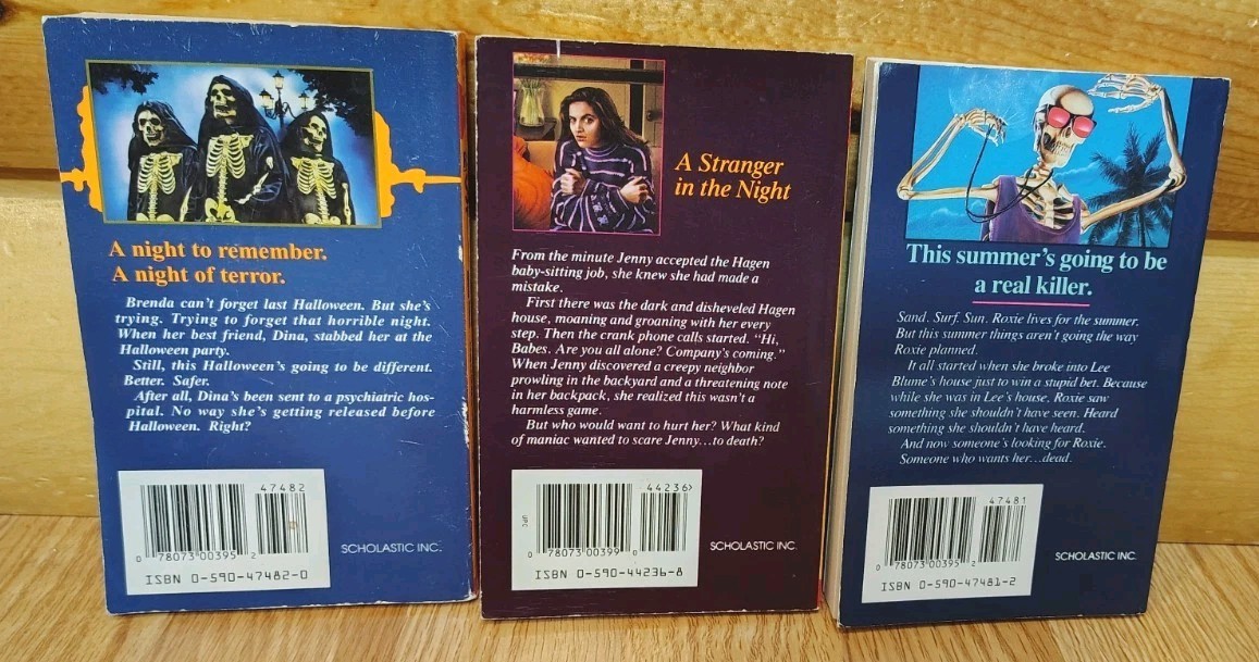 R.L. STINE LOT OF 15 BOOKS YOUNG ADULT HORROR THE BABY-SITTER HALLOWEEN NIGHT